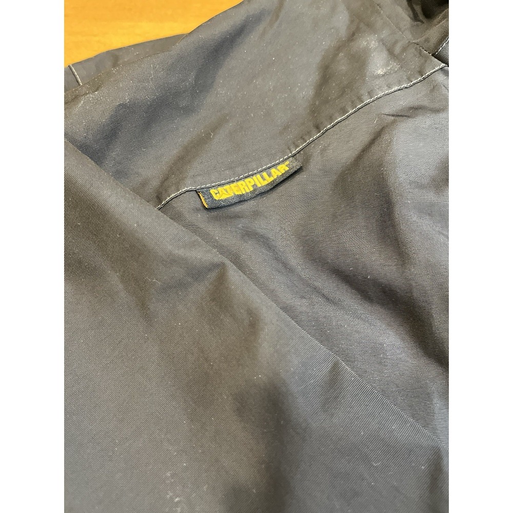 Caterpillar CAT Insulated Work Parka Mens XL Black No Hood - Picture 4 of 16